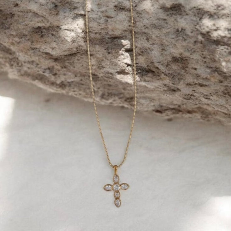 Noelle Cross Necklace