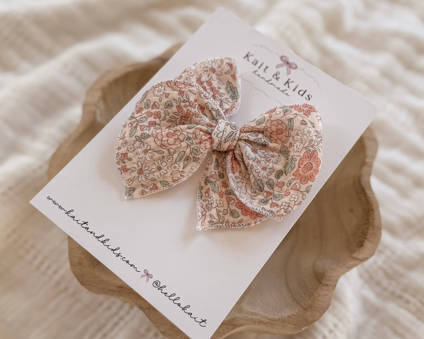 Floral Fable Bow