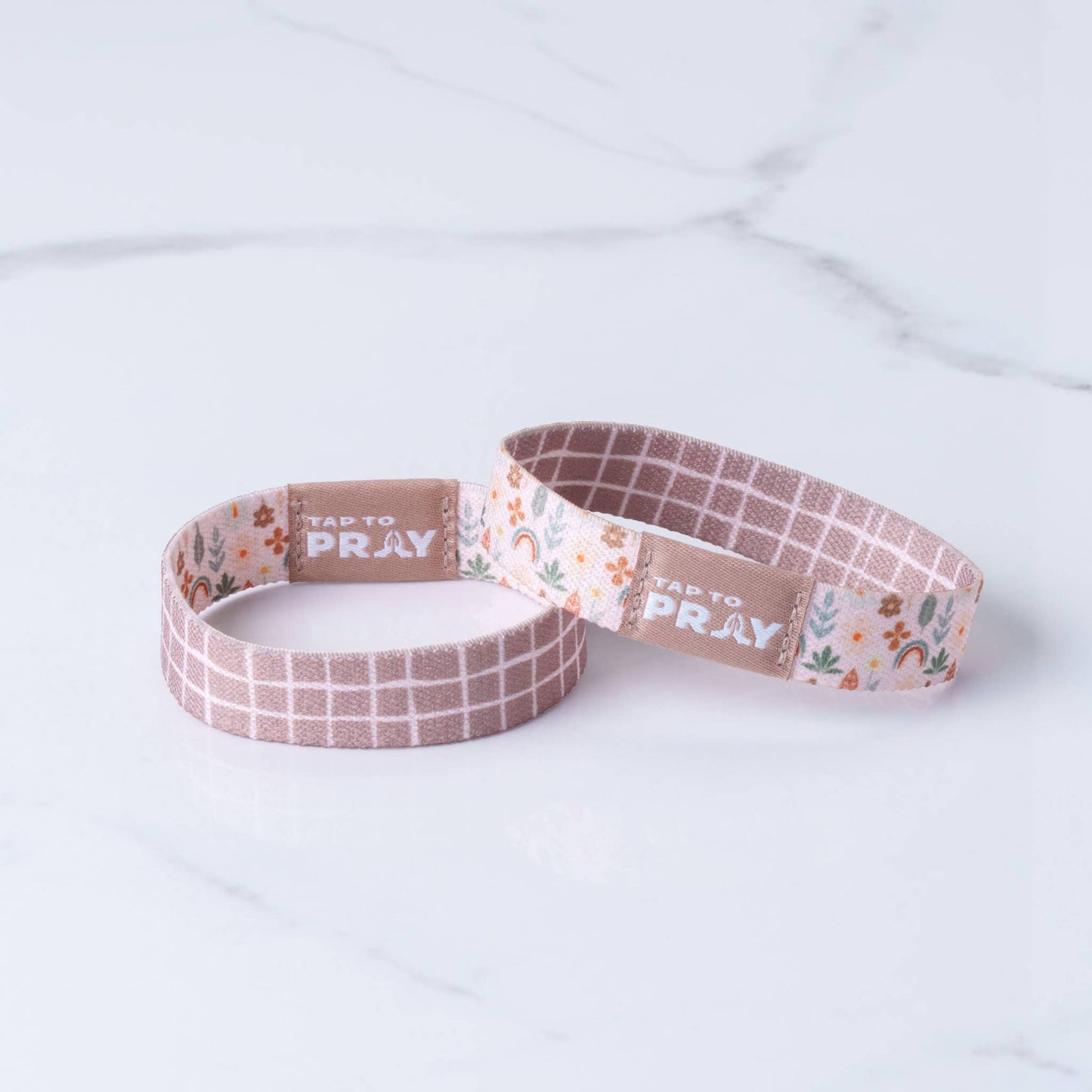 Tap To Pray Wristbands: Prairie &  Plaid
