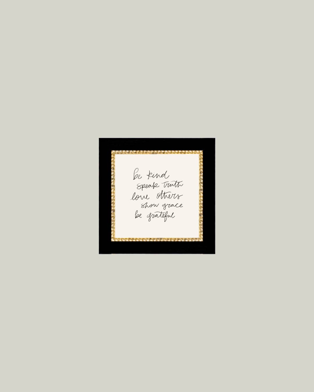 Be Kind Antique Wall Art