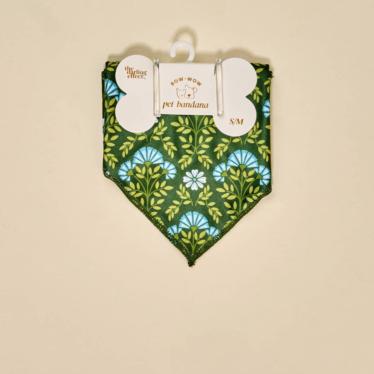 Everbloom Forest Green Pet Bandana
