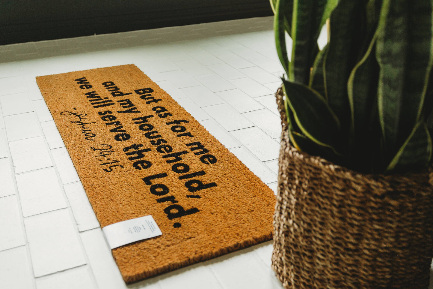 Joshua 24:15 | XL Doormat