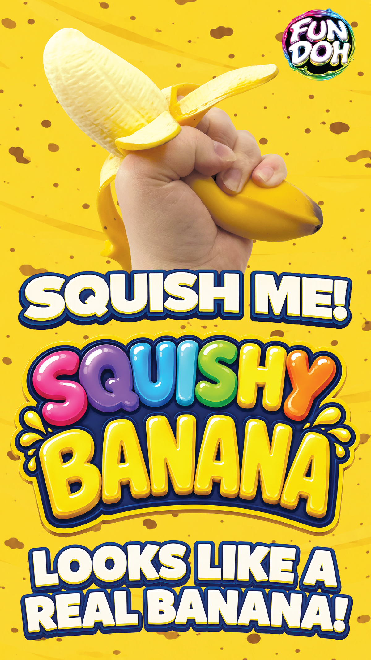 Fun Doh Squishy Banana Squishy