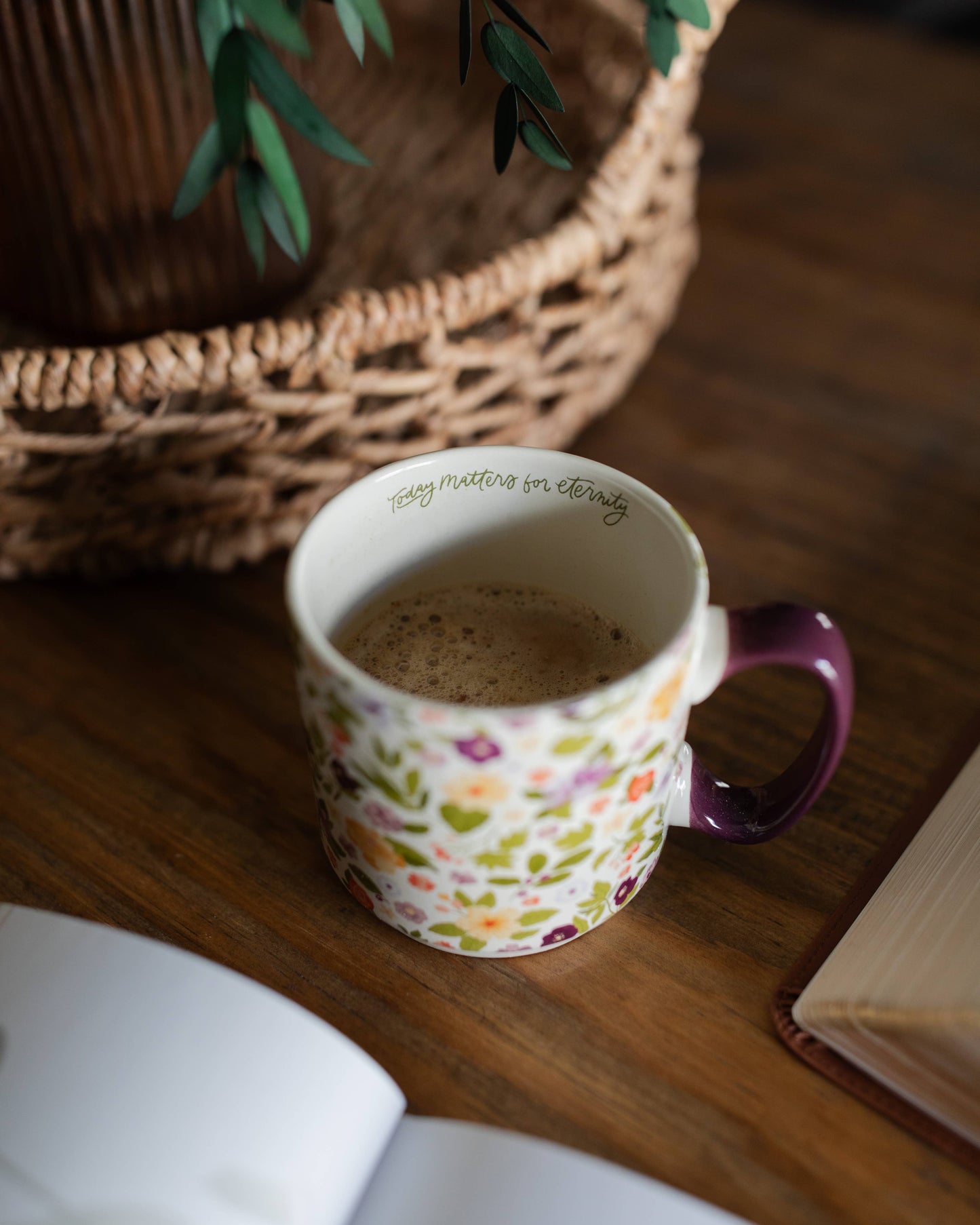 Magnolia Floral Mug