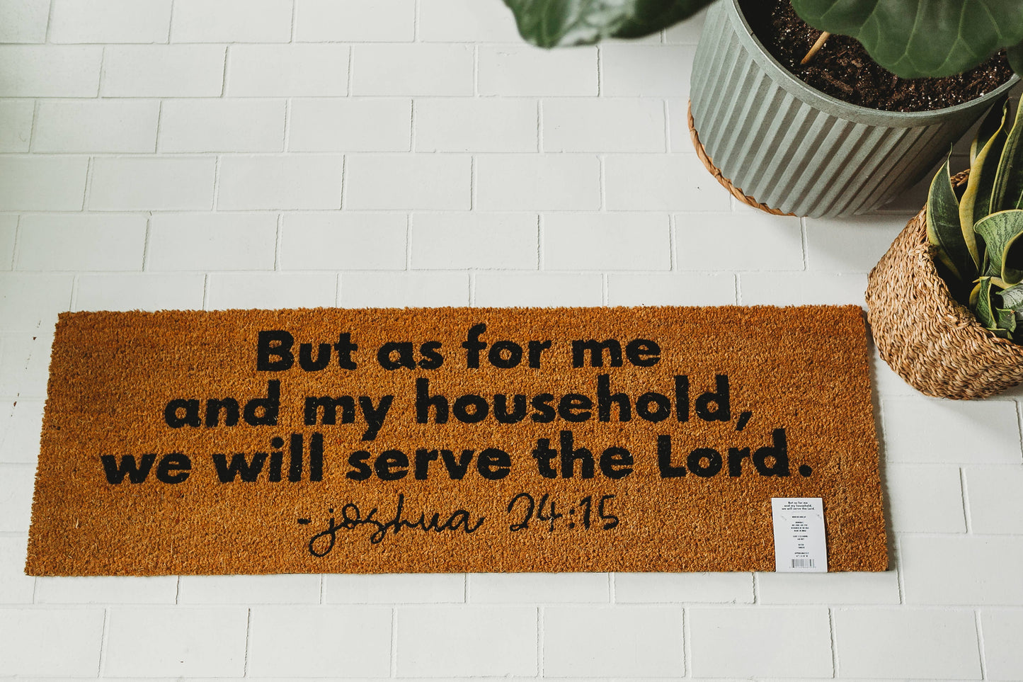 Joshua 24:15 | XL Doormat