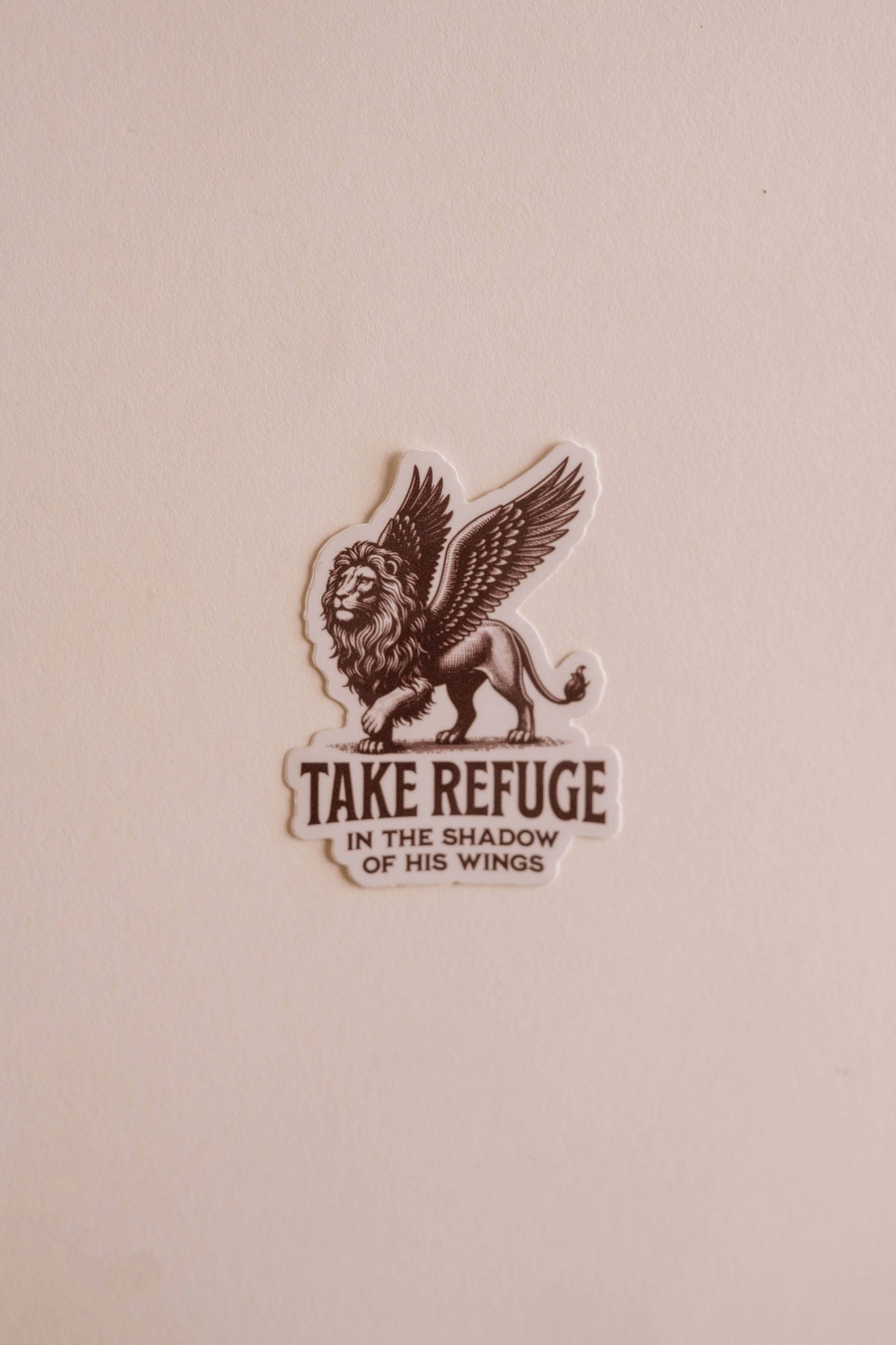 Take Refuge Sticker