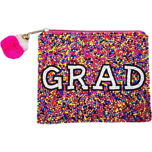 Grad Beaded Coin Purse