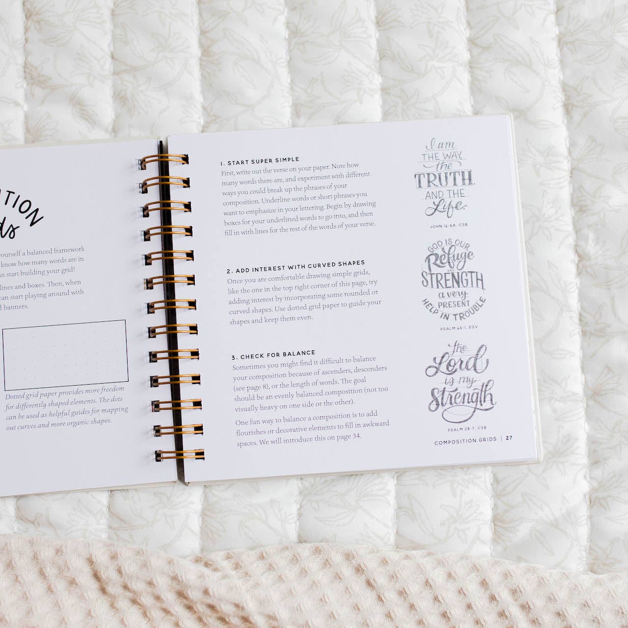 Daily Grace Scripture Lettering Workbook