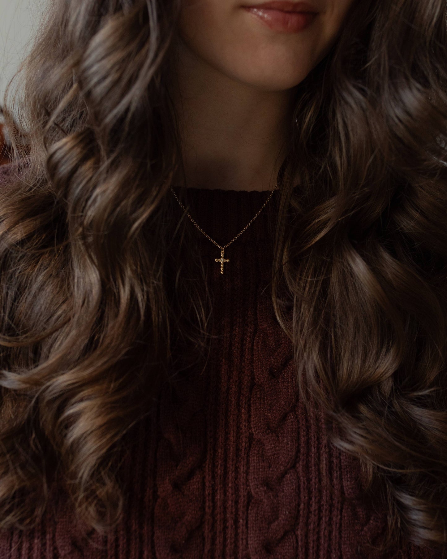 Dainty Cross Necklace