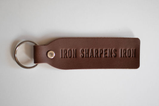 Iron Sharpens Iron Key Fob