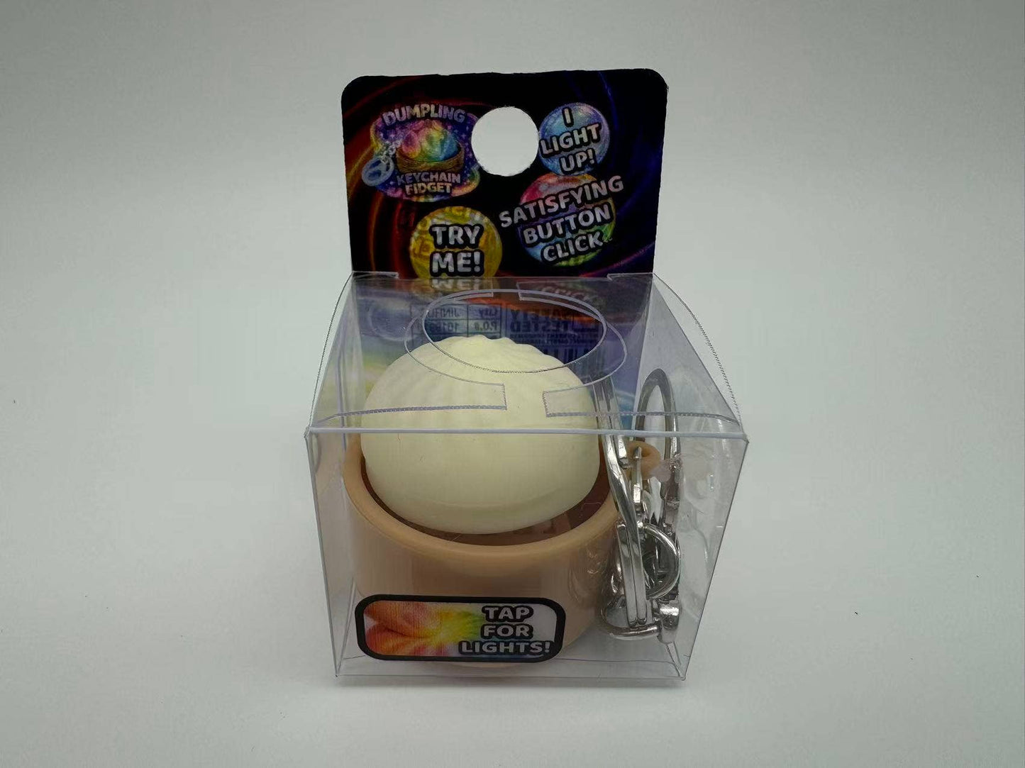 Dumpling Light-Up Keychain