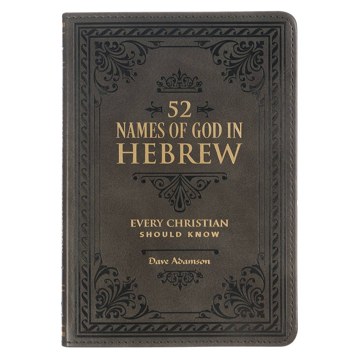52 Hebrew Names of God Faux Leather