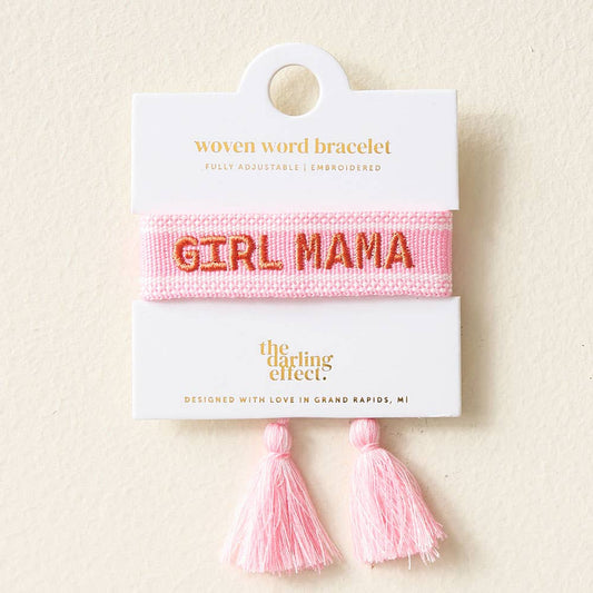 Woven Bracelet - Girl Mama