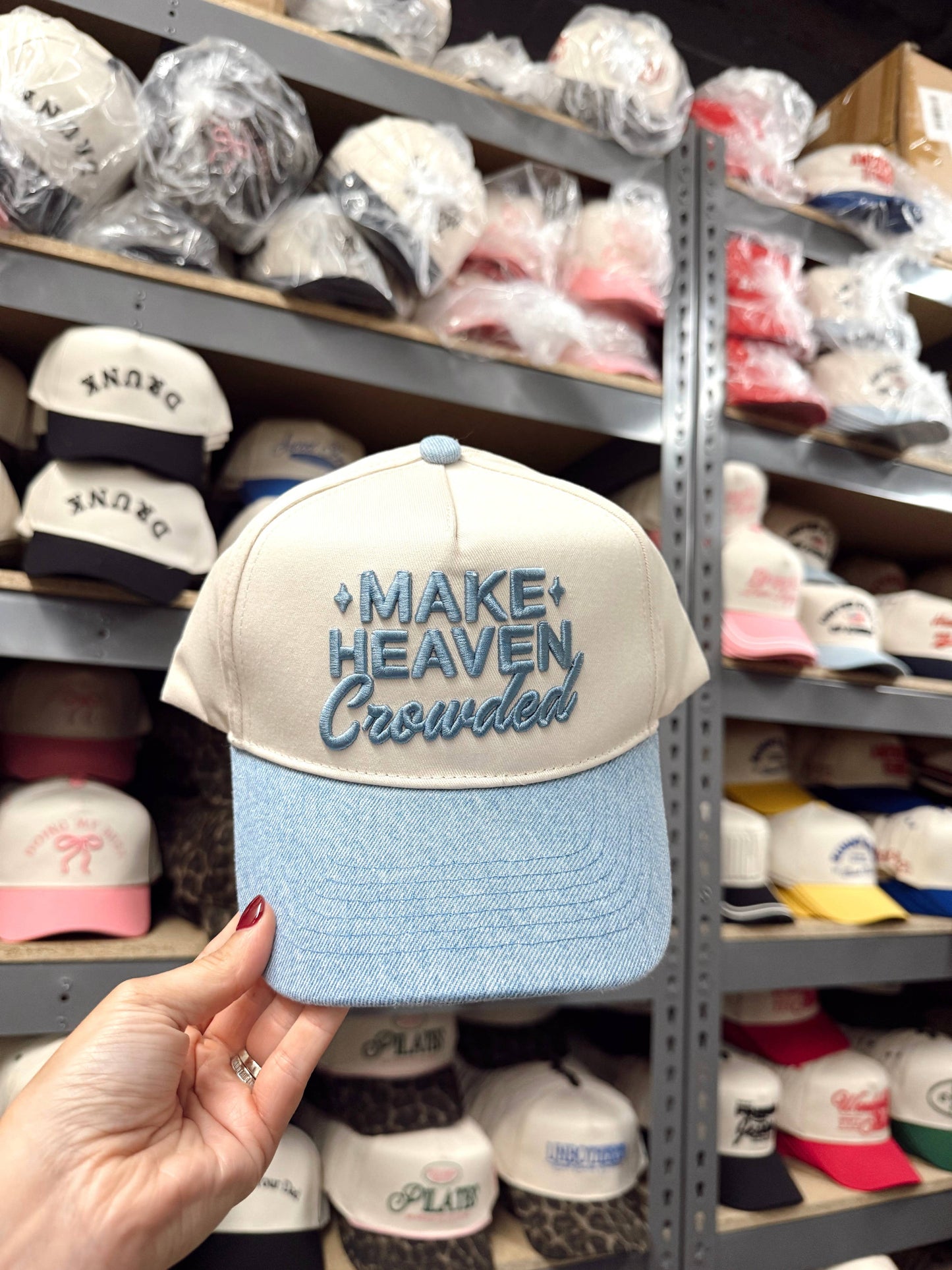 Trucker Hat:Make Heaven Crowded