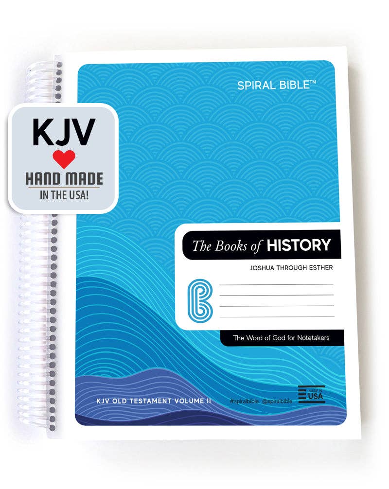 Spiral Bible KJV: Joshua - Esther