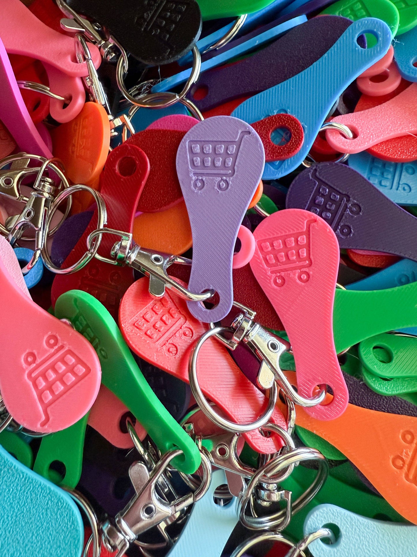 Shopping Cart Keychain