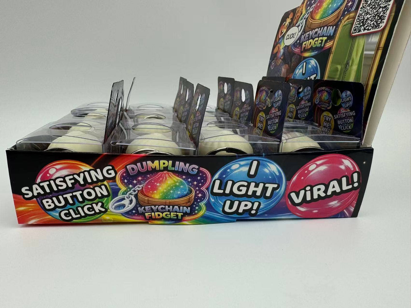 Dumpling Light-Up Keychain