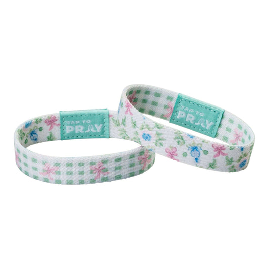 Tap To Pray Wristband: Flower Basket