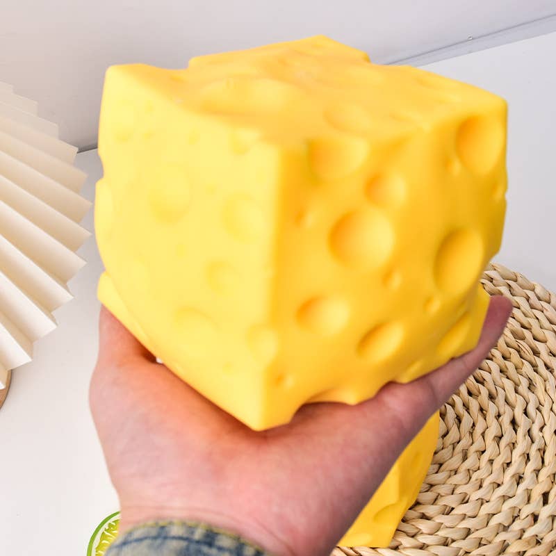 Jumbo Cheese Squishy {FINAL SALE}