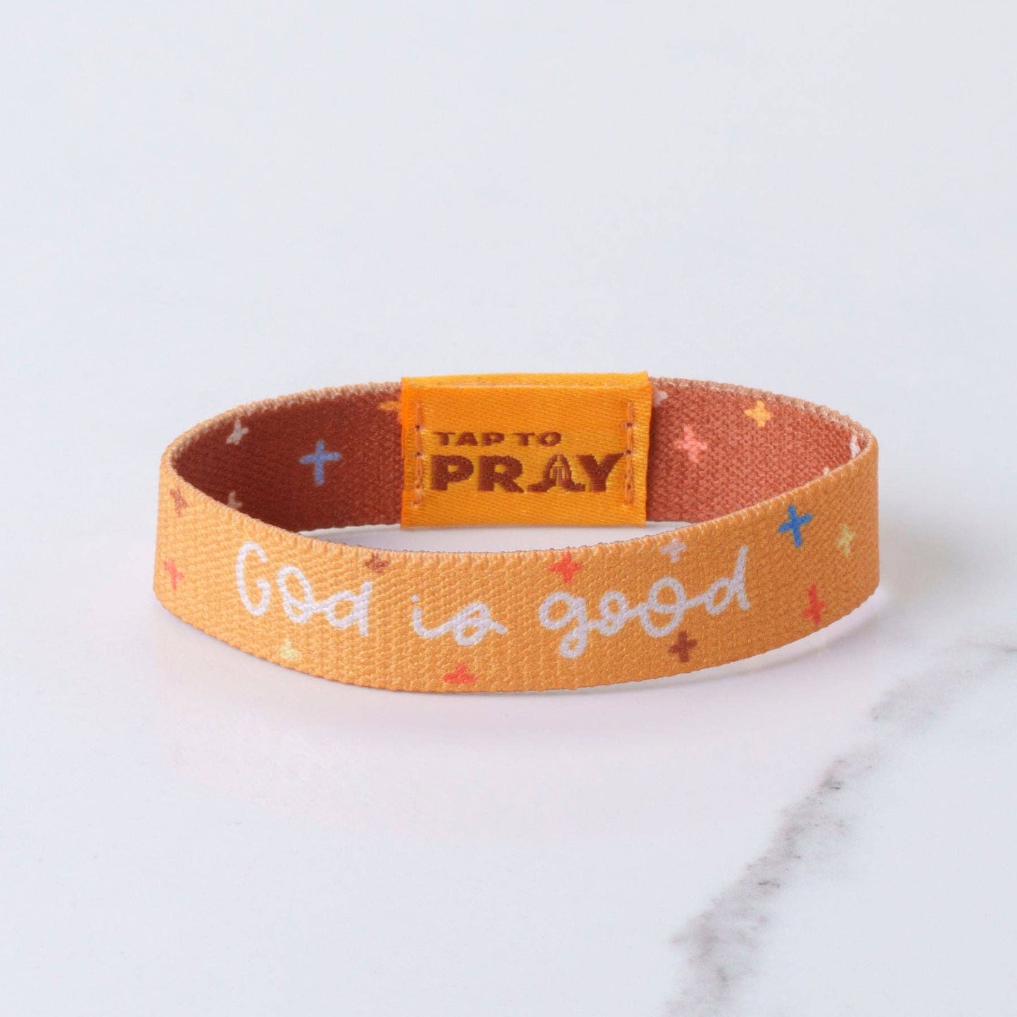 Tap To Pray Wristband: God Is Good