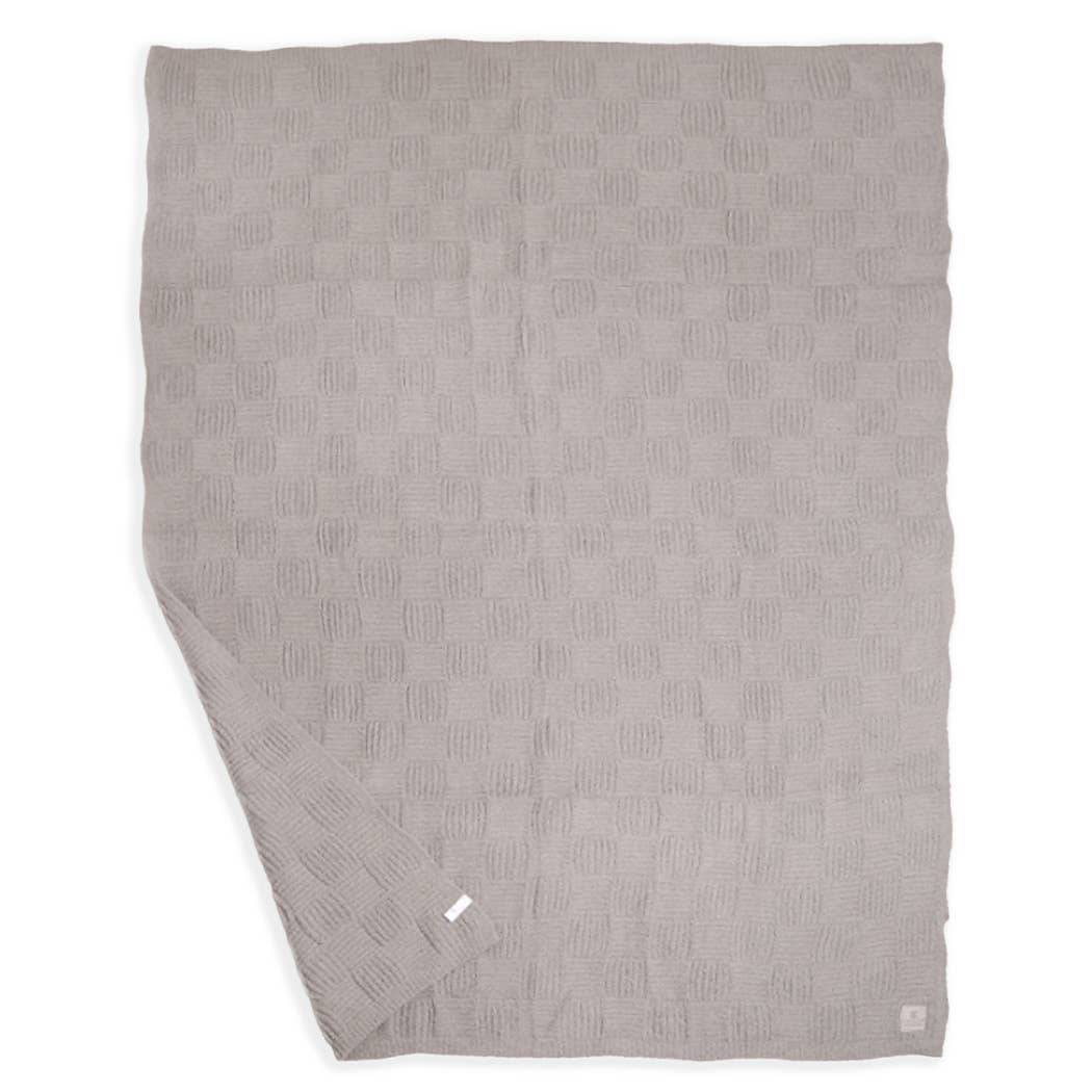 Solid Color Knit Throw Blanket