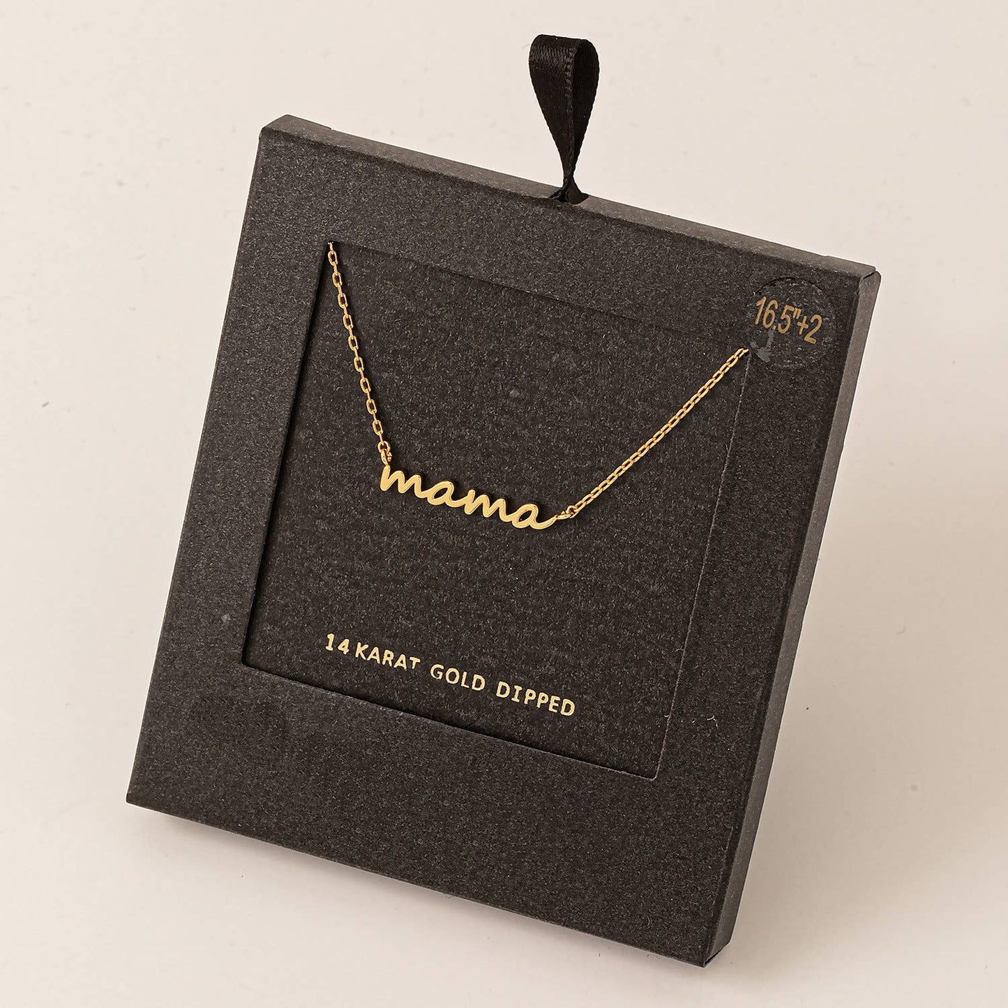 Dainty Mama Pendant Necklace