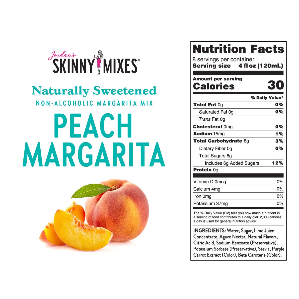 Natural Peach Margarita - Mixer