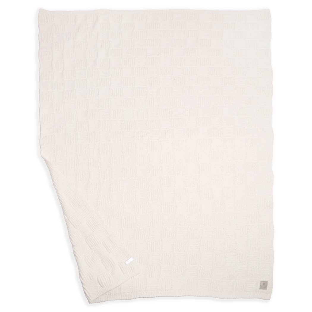 Solid Color Knit Throw Blanket