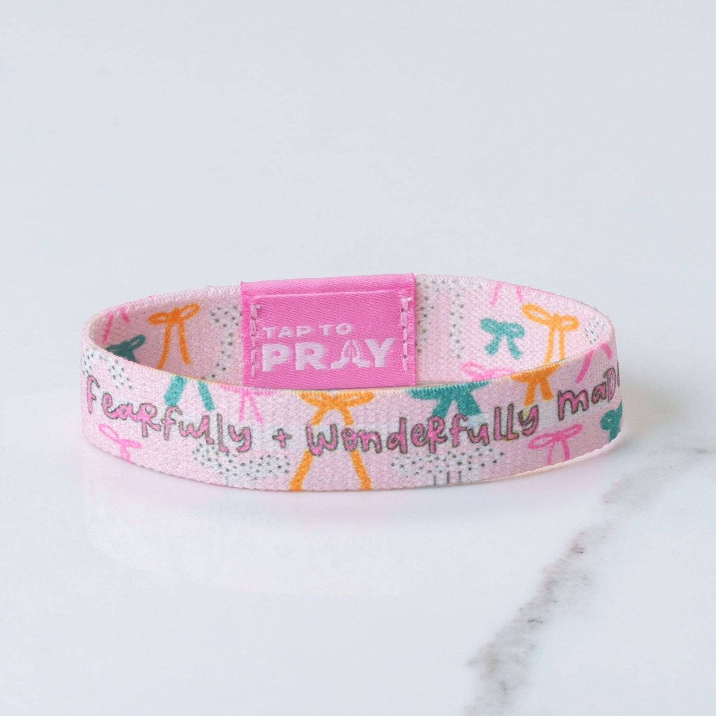 Tap To Pray Wristband: Fearfully & Wonderfully Made