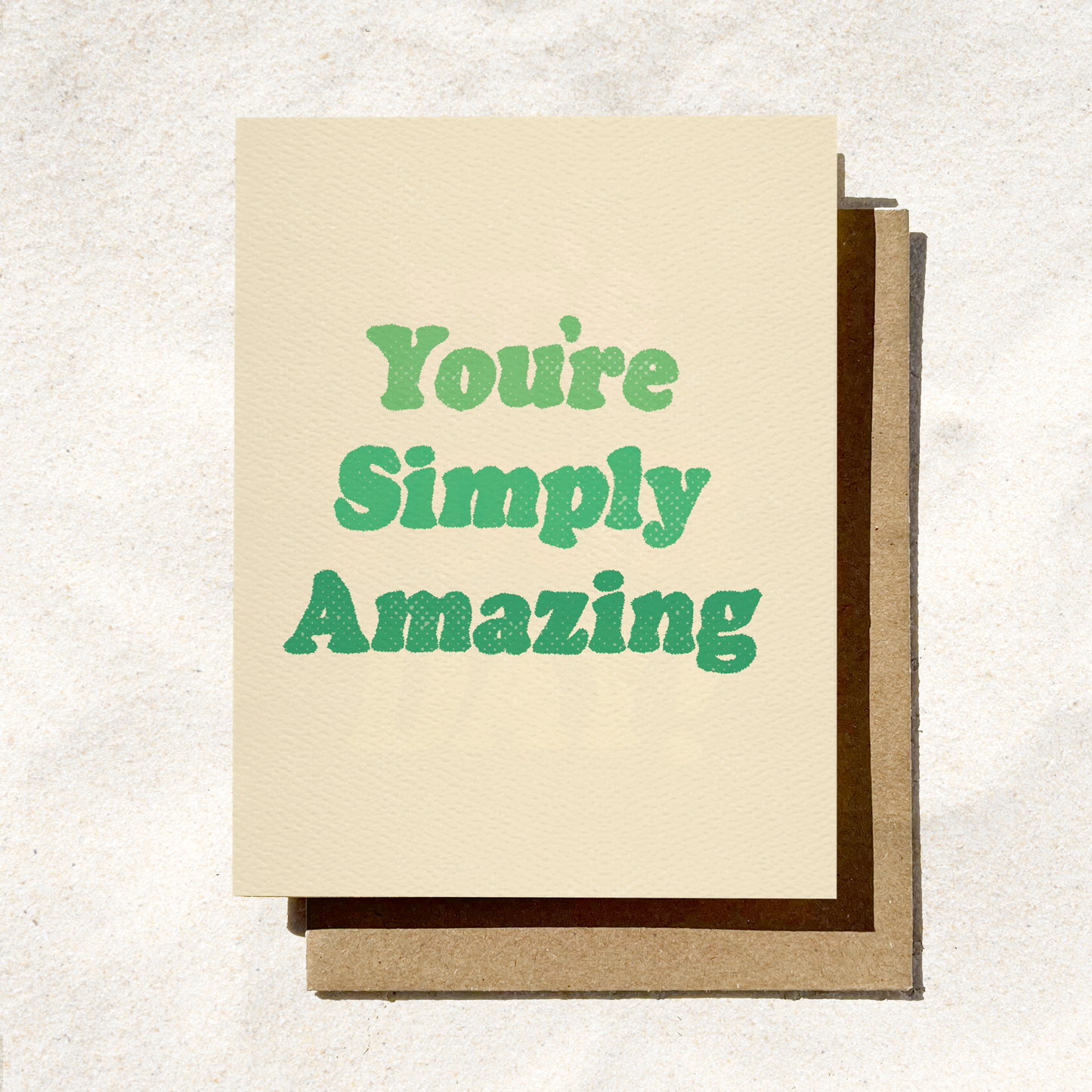 You're Simply Amazing Card | Encouragement Card | Fun Card