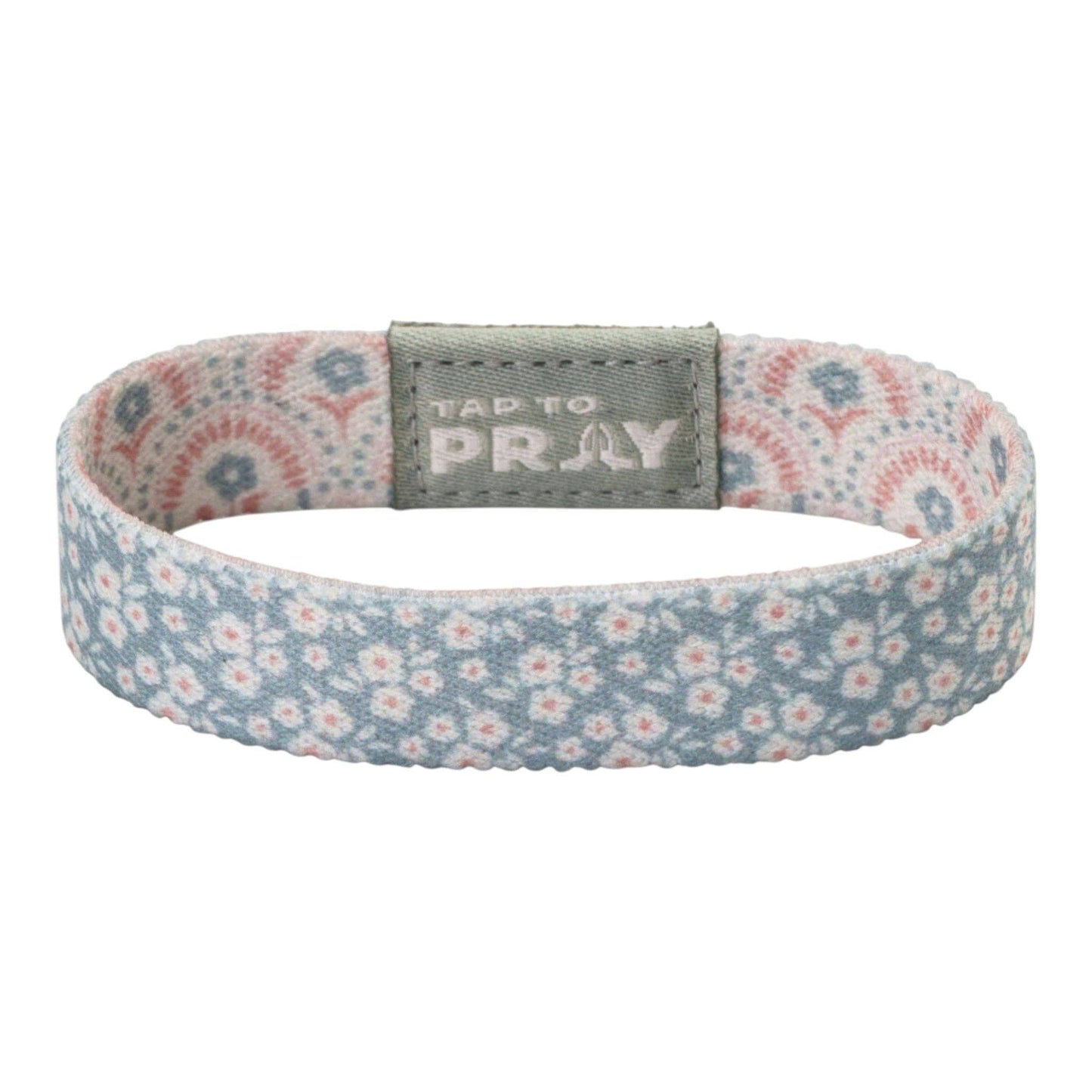 Tap To Pray Wristband: Boho Bouquet