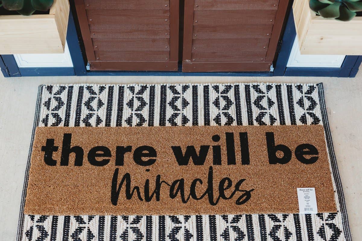 there will be Miracles | XL Doormat