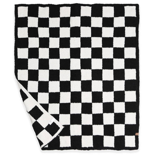 Kids Checkered Throw Blanket