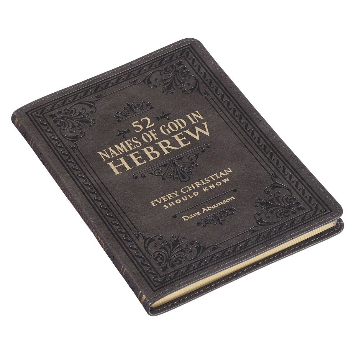 52 Hebrew Names of God Faux Leather