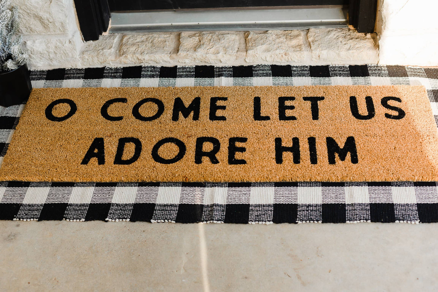 Doormat Runner - Buffalo Plaid