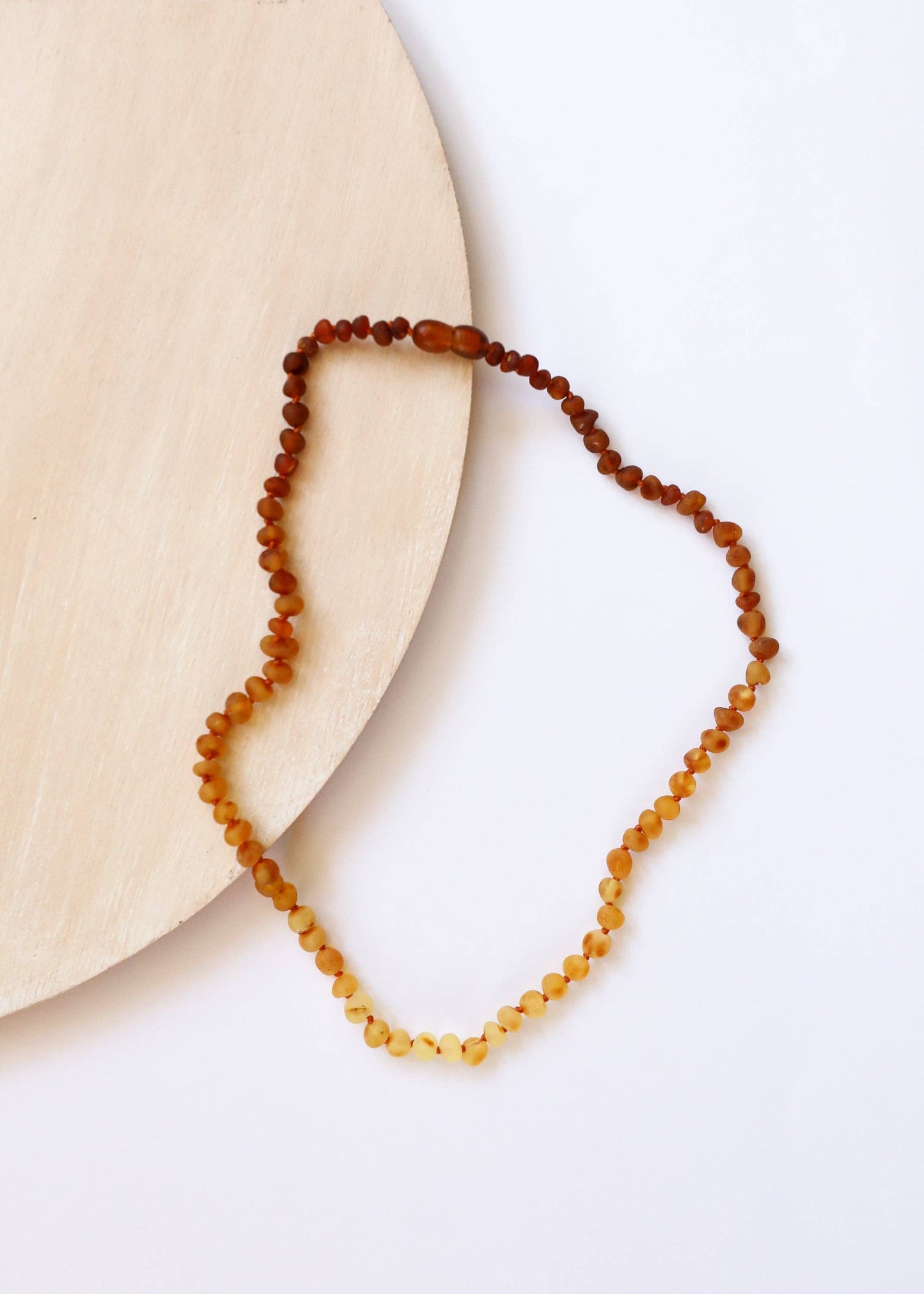 Raw Baltic Amber + Sunflower || Necklace