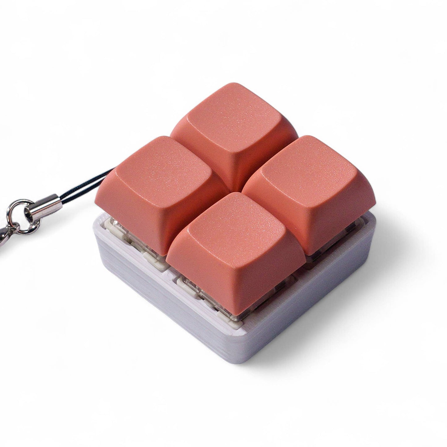 Square  Keyboard Fidget Keychain