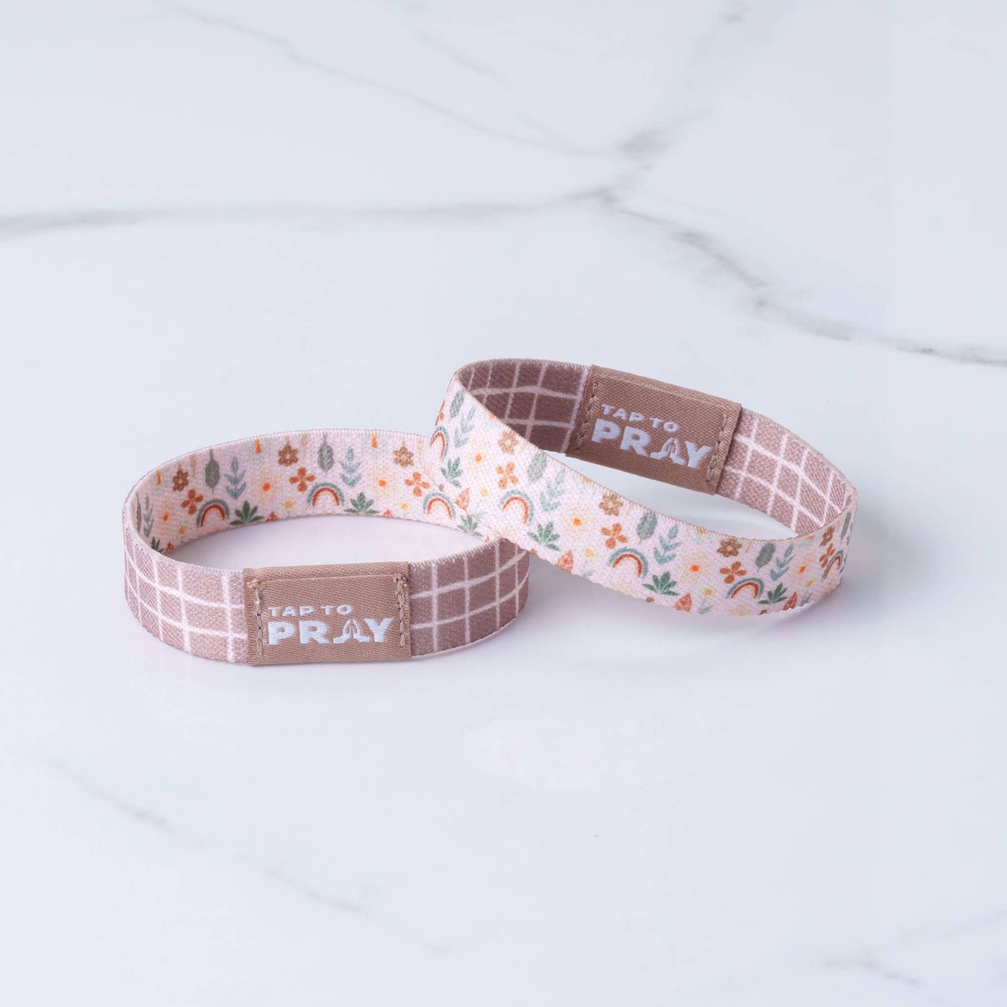 Tap To Pray Wristbands: Prairie &  Plaid