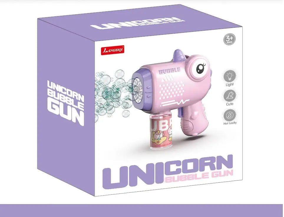 Unicorn Bubble Gun
