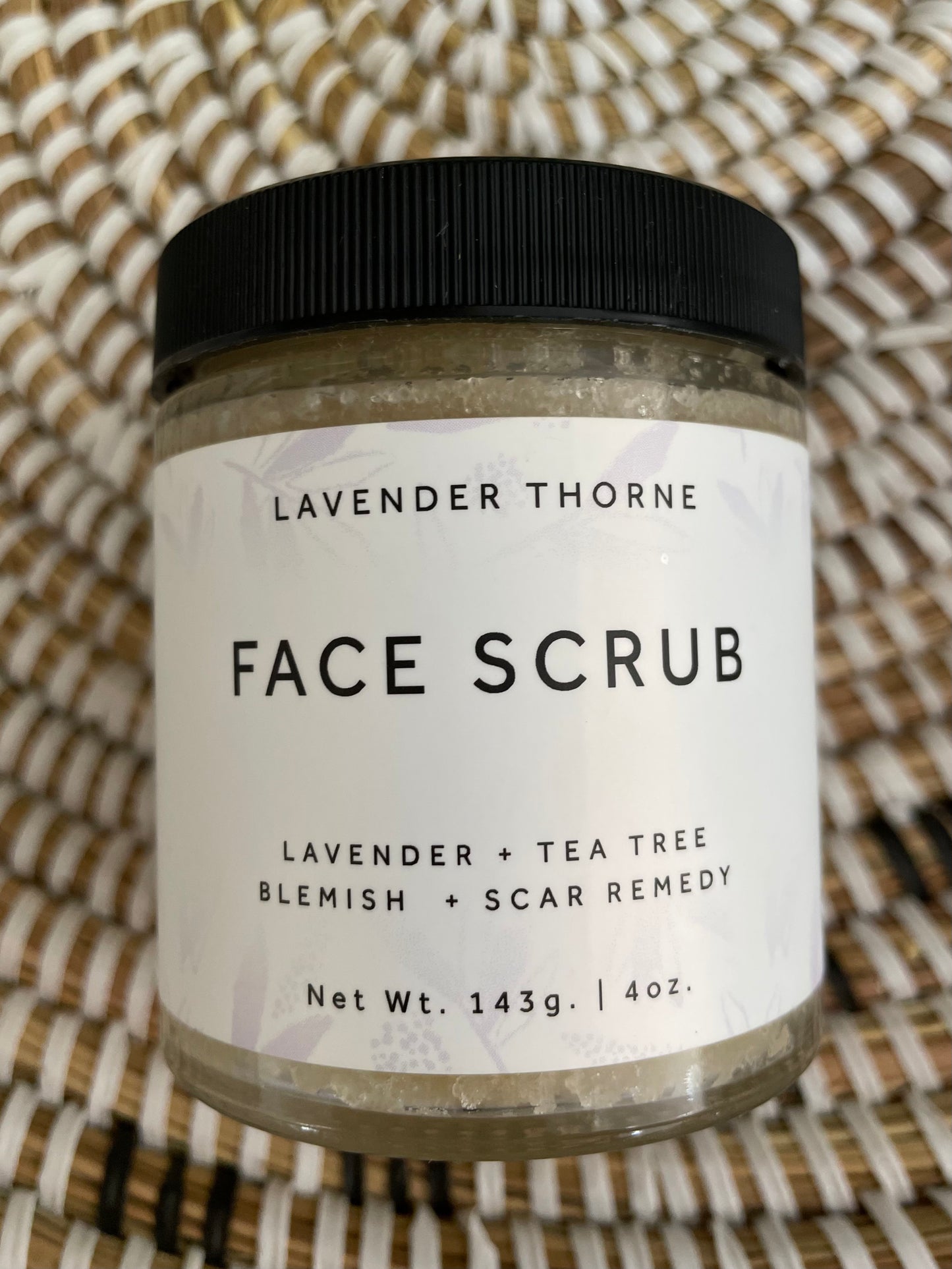 Lavender Thorne | Face Scrub (Acne + Scar)