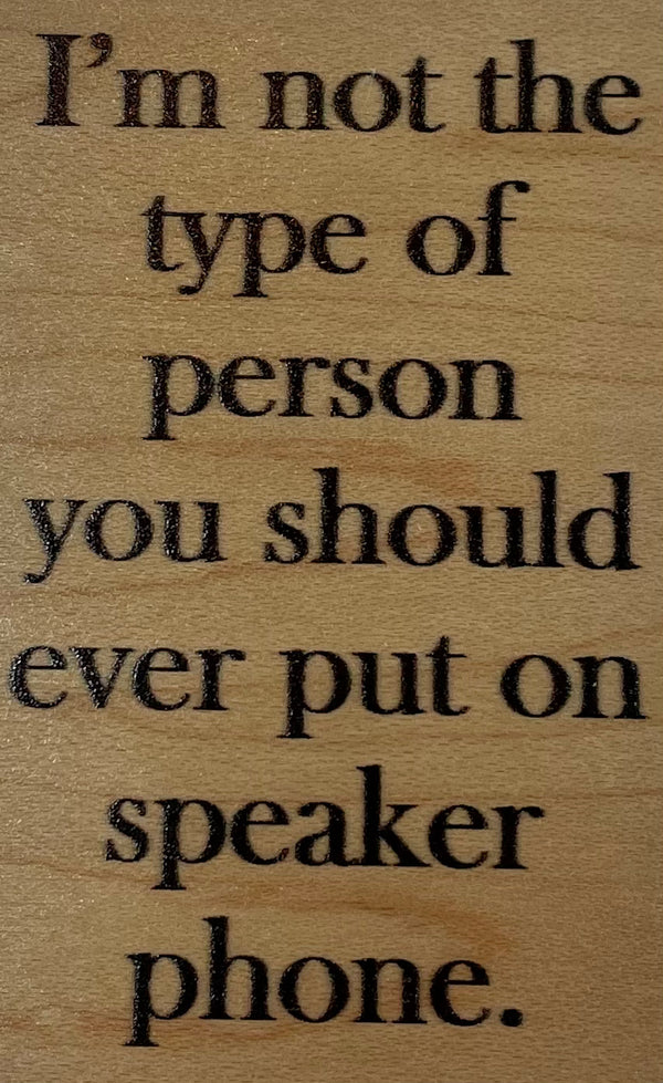 Wooden Magnets