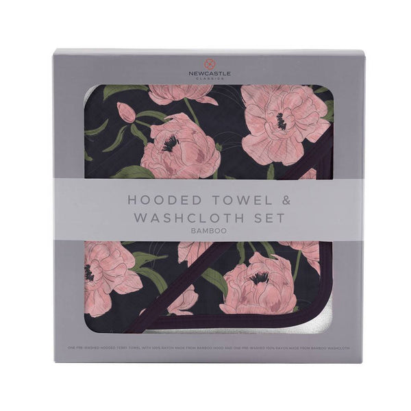 New Castle- Hooded Towel and Wash Cloth Sets